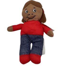 PBS Kids Arthur Francine Plush Doll 8.5" Huggable Toy